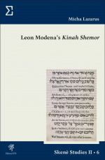 
	Leon Modena&#39;s Kinah shemor


