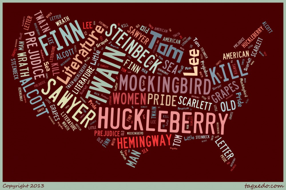 American Lit Map
