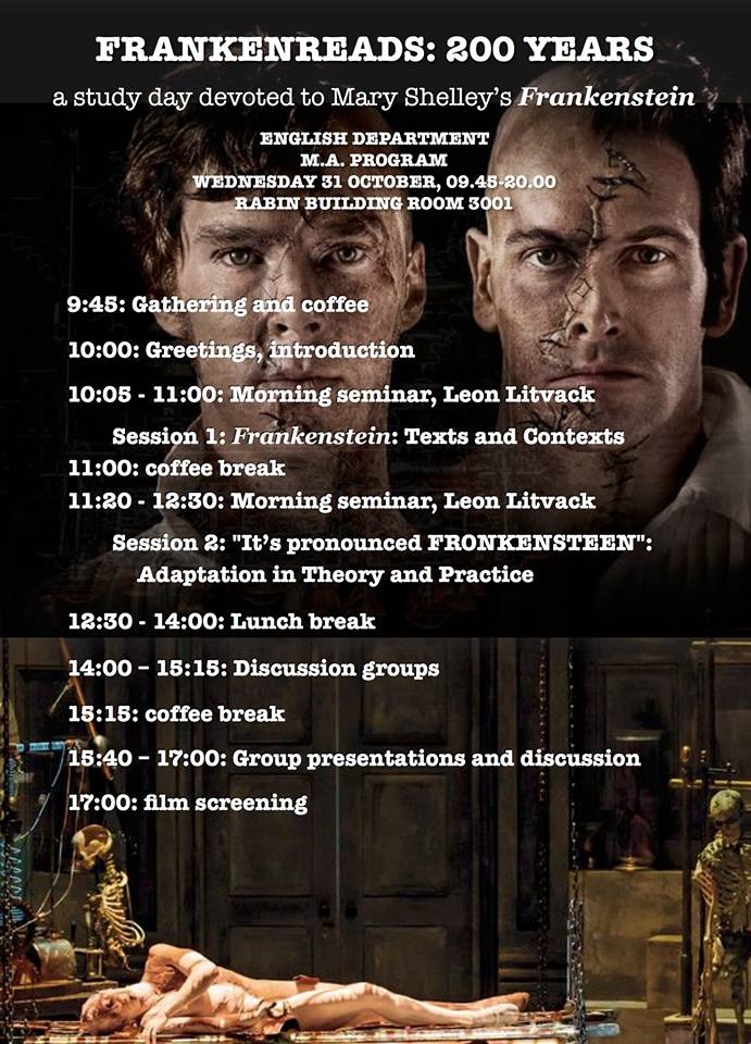 Frankenstein Study Day