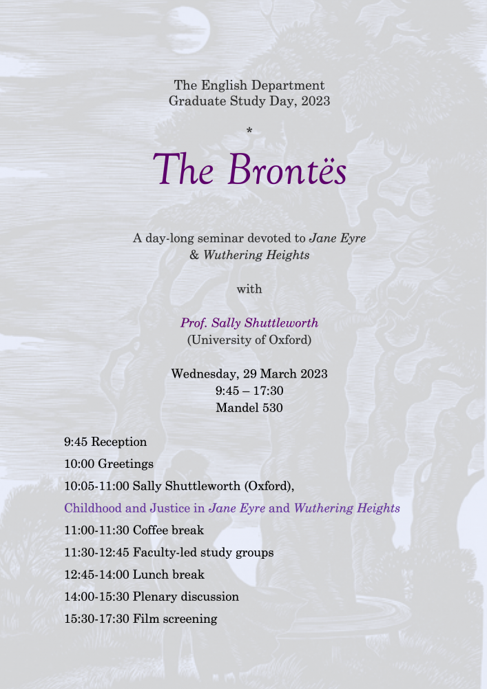 Study Day -- the Brontës